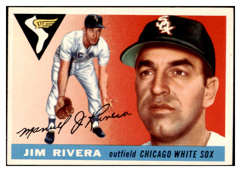 1955 Topps Baseball #058 Jim Rivera White Sox NR-MT 524635