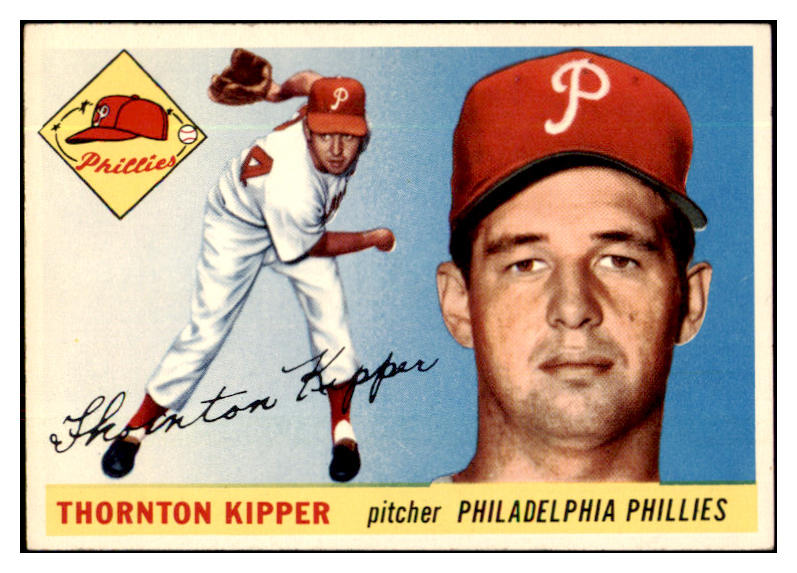 1955 Topps Baseball #062 Thornton Kipper Phillies NR-MT 524638