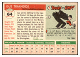 1955 Topps Baseball #064 Gus Triandos Orioles NR-MT 524639