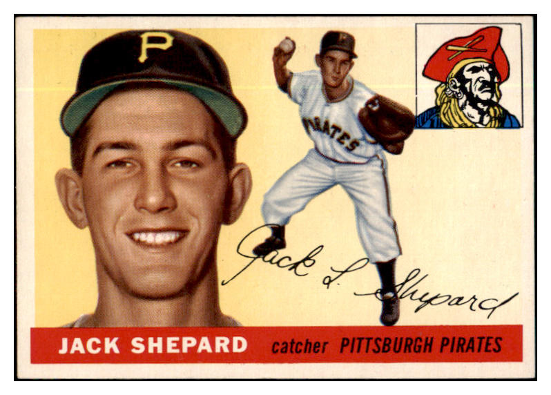 1955 Topps Baseball #073 Jack Shepard Pirates NR-MT 524644