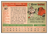 1955 Topps Baseball #087 Frank House Tigers NR-MT 524653