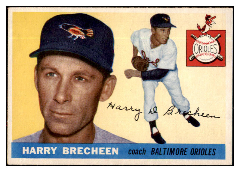 1955 Topps Baseball #113 Harry Brecheen Orioles NR-MT 524673