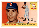 1955 Topps Baseball #121 Bill Renna A's NR-MT 524676