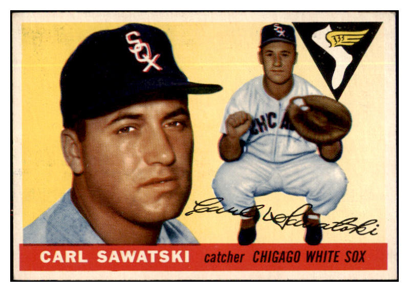 1955 Topps Baseball #122 Carl Sawatski White Sox NR-MT 524677