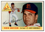 1955 Topps Baseball #125 Ken Boyer Cardinals NR-MT 524678