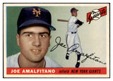 1955 Topps Baseball #144 Joe Amalfitano Giants NR-MT 524686