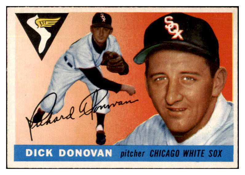 1955 Topps Baseball #146 Dick Donovan White Sox NR-MT 524687