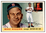 1955 Topps Baseball #150 Mike Higgins Red Sox NR-MT 524689