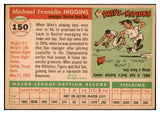 1955 Topps Baseball #150 Mike Higgins Red Sox NR-MT 524689