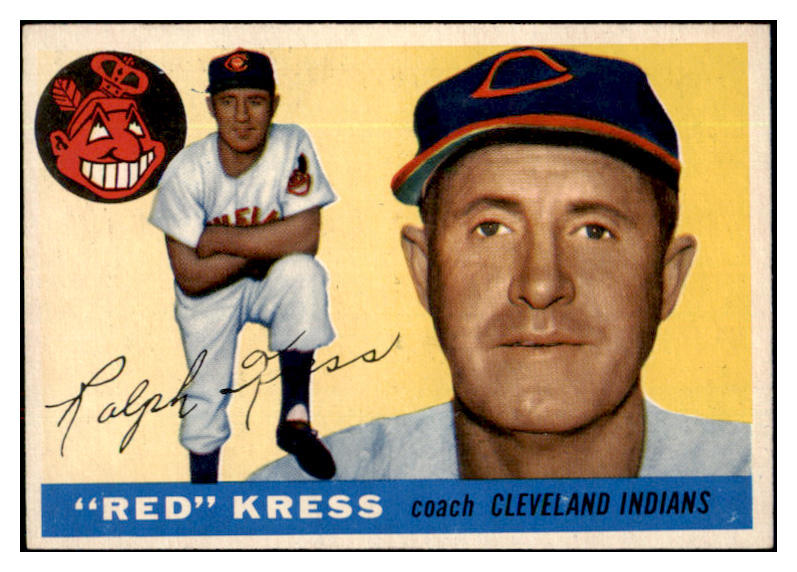 1955 Topps Baseball #151 Red Kress Indians NR-MT 524690