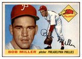 1955 Topps Baseball #157 Bob Miller Phillies NR-MT 524693