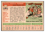 1955 Topps Baseball #161 Chuck Tanner Braves NR-MT 524697