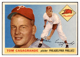 1955 Topps Baseball #167 Tom Casagrande Phillies NR-MT 524701