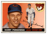 1955 Topps Baseball #184 Harry Perkowski Cubs NR-MT 524714