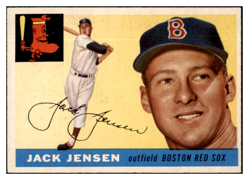 1955 Topps Baseball #200 Jackie Jensen Red Sox NR-MT 524721