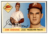 1955 Topps Baseball #202 Jim Owens Phillies NR-MT 524723