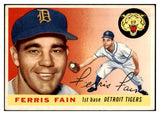 1955 Topps Baseball #011 Ferris Fain Tigers EX-MT 524731