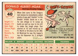 1955 Topps Baseball #040 Don Hoak Dodgers EX-MT 524742