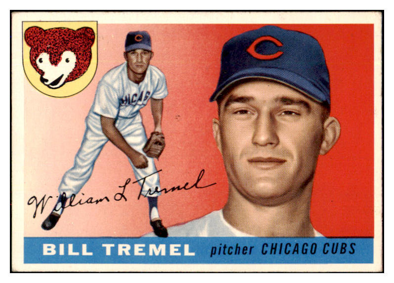 1955 Topps Baseball #052 Bill Tremel Cubs EX-MT 524745