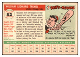 1955 Topps Baseball #052 Bill Tremel Cubs EX-MT 524745