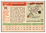 1955 Topps Baseball #070 Al Rosen Indians EX-MT 524750