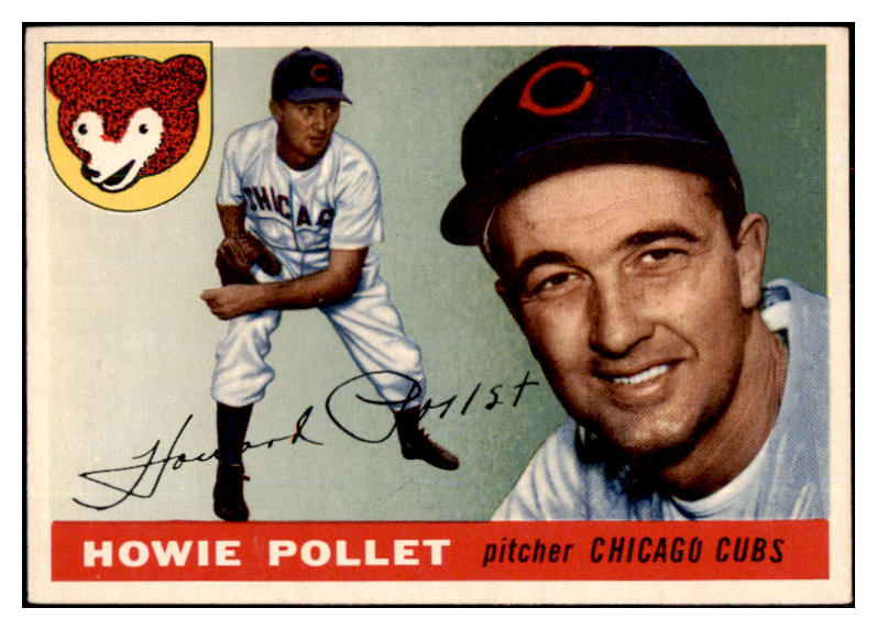 1955 Topps Baseball #076 Howie Pollet Cubs EX-MT 524752