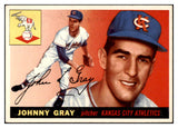 1955 Topps Baseball #101 Johnny Gray A's EX-MT 524757