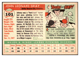 1955 Topps Baseball #101 Johnny Gray A's EX-MT 524757