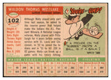 1955 Topps Baseball #102 Wally Westlake Indians EX-MT 524758
