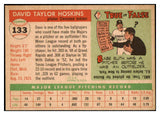 1955 Topps Baseball #133 Dave Hoskins Indians EX-MT 524765