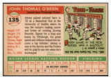 1955 Topps Baseball #135 Johnny O'Brien Pirates EX-MT 524767