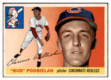 1955 Topps Baseball #153 Bud Podbielan Reds EX-MT 524770