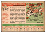 1955 Topps Baseball #153 Bud Podbielan Reds EX-MT 524770