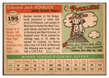 1955 Topps Baseball #195 Ed Roebuck Dodgers EX-MT 524775