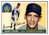 1955 Topps Baseball #060 Dean Stone Senators EX 524779