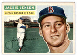 1956 Topps Baseball #115 Jackie Jensen Red Sox EX-MT Gray 524790