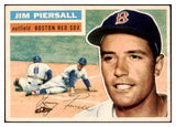 1956 Topps Baseball #143 Jimmy Piersall Red Sox EX-MT Gray 524808