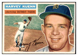 1956 Topps Baseball #155 Harvey Kuenn Tigers EX-MT White 524812