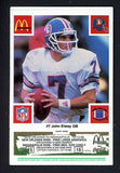 1986 McDonalds #007 John Elway Broncos EX-MT 524819