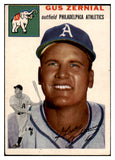 1954 Topps Baseball #002 Gus Zernial A's EX 524840