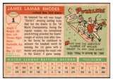 1955 Topps Baseball #001 Dusty Rhodes Giants NR-MT 524843