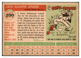 1955 Topps Baseball #200 Jackie Jensen Red Sox EX 524854