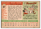 1955 Topps Baseball #067 Wally Moon Cardinals EX 524855