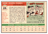 1955 Topps Baseball #025 Johnny Podres Dodgers EX 524856
