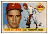 1955 Topps Baseball #157 Bob Miller Phillies EX 524860