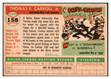 1955 Topps Baseball #158 Tom Carroll Yankees EX 524865