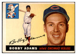 1955 Topps Baseball #178 Bobby Adams Reds EX 524867