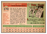 1955 Topps Baseball #173 Bob Kline Senators EX 524869