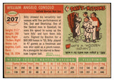 1955 Topps Baseball #207 Billy Consolo Red Sox EX 524874