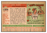 1955 Topps Baseball #169 Bob Oldis Senators VG 524888